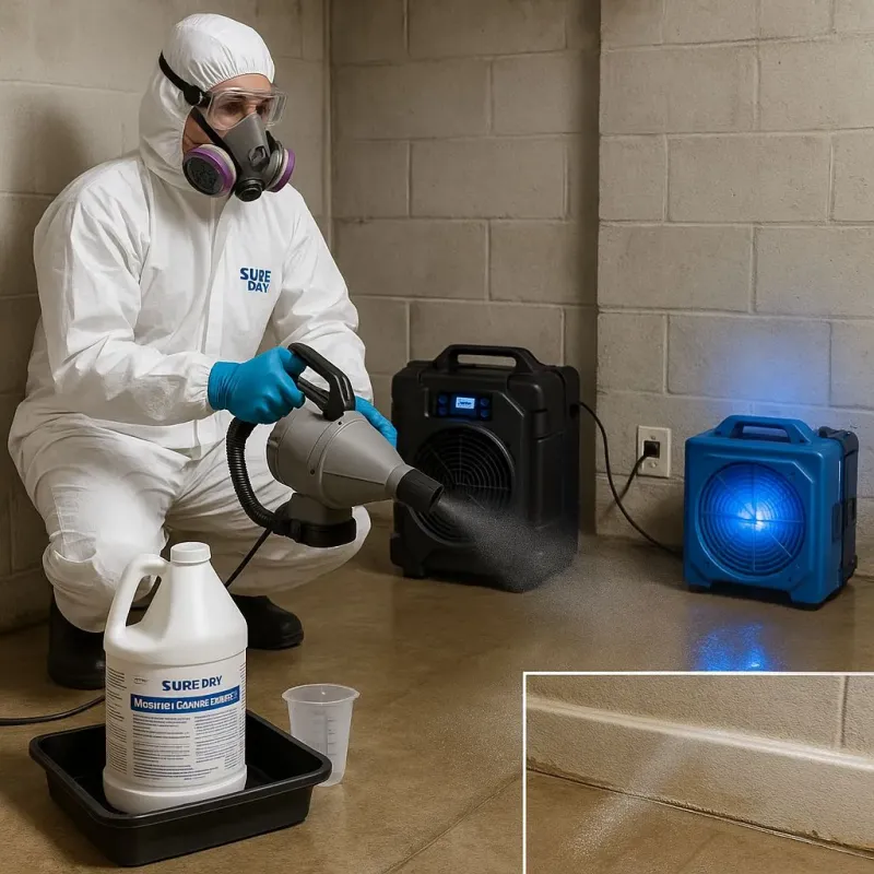 Sanitization and Odor Removal process in La Selva Beach, CA