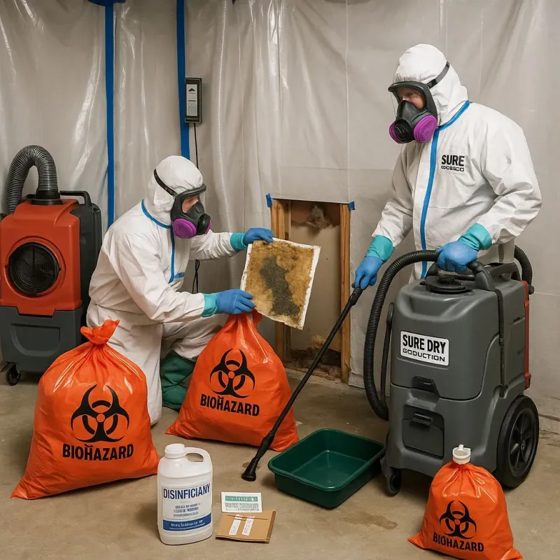 Contaminated Water Handling Protocols process in La Selva Beach, CA