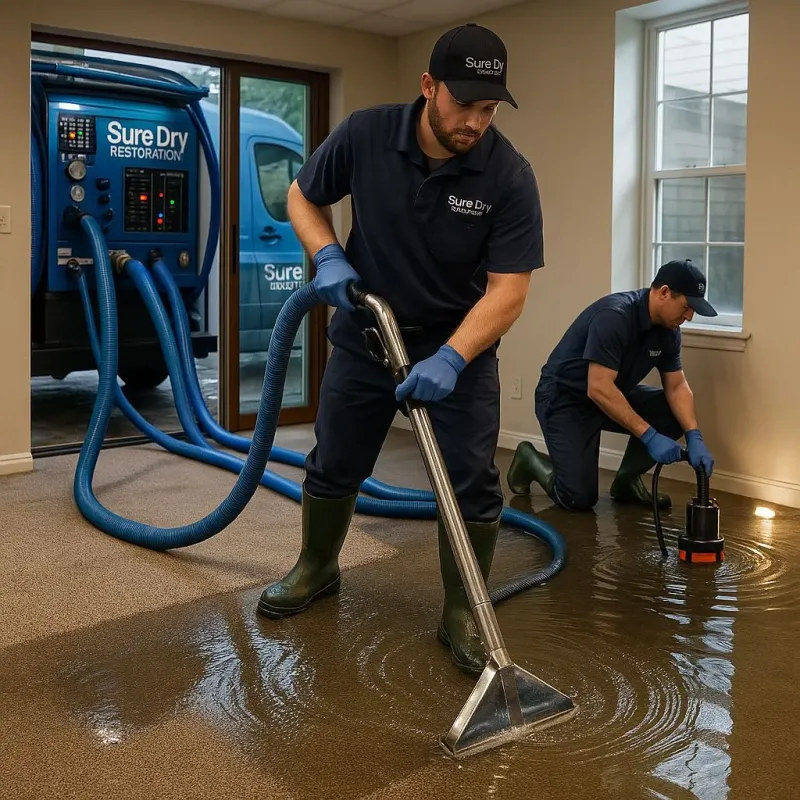 Water Extraction and Removal process in La Selva Beach, CA